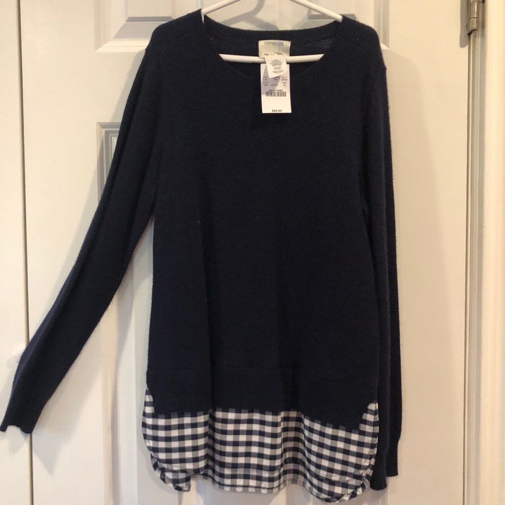 NWT Jcrew crew cuts sweater